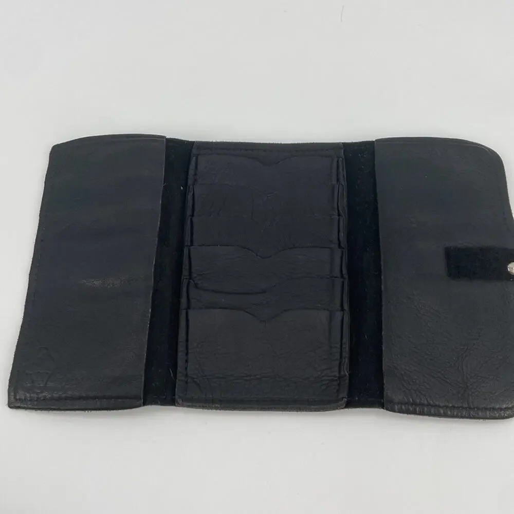 Western Black Leather wallet